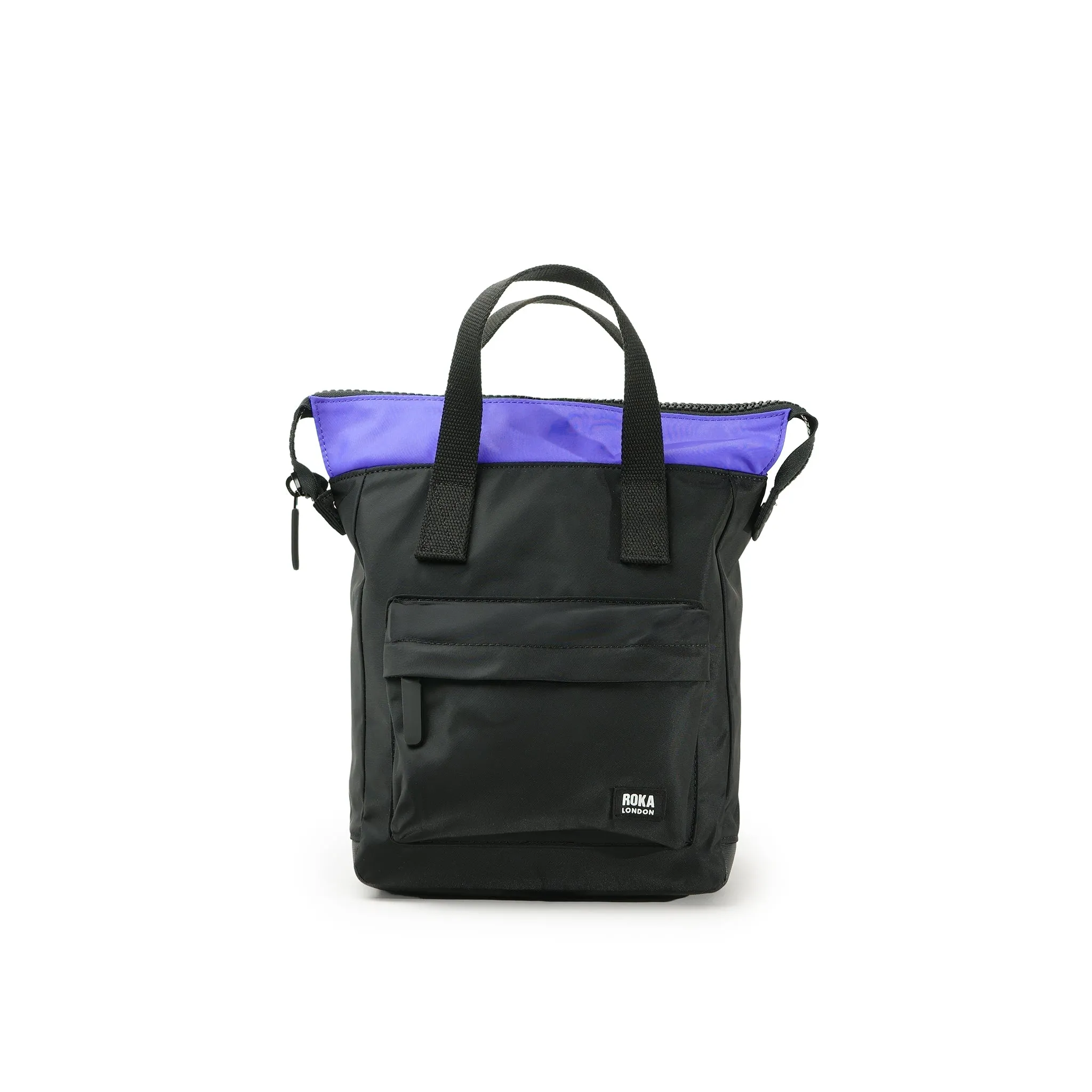 Creative Waste Bantry B Black / Simple Purple Recycled Nylon