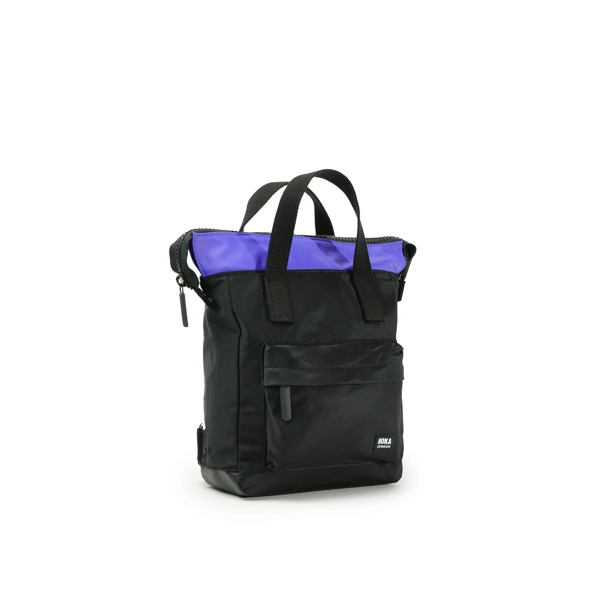 Creative Waste Bantry B Black / Simple Purple Recycled Nylon