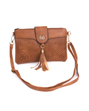 Cross Body Bag B5756-2 caramel