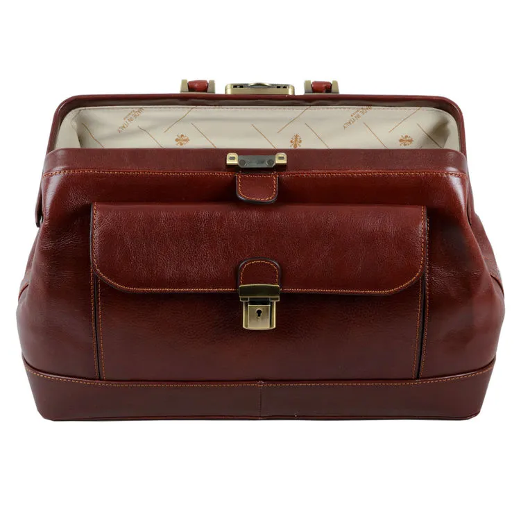 Delamore Brown Leather Doctor Bag