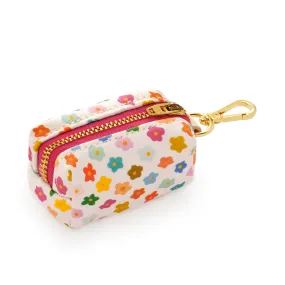 Dog Poop Bag dispenser: Rainbow Flower