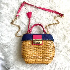 Draper James Small Basket Bag With Optional Crossbody Strap