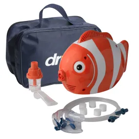 Drive Medical 18090-fs Pediatric Fish Compressor Nebulizer with Disposable Neb Kit