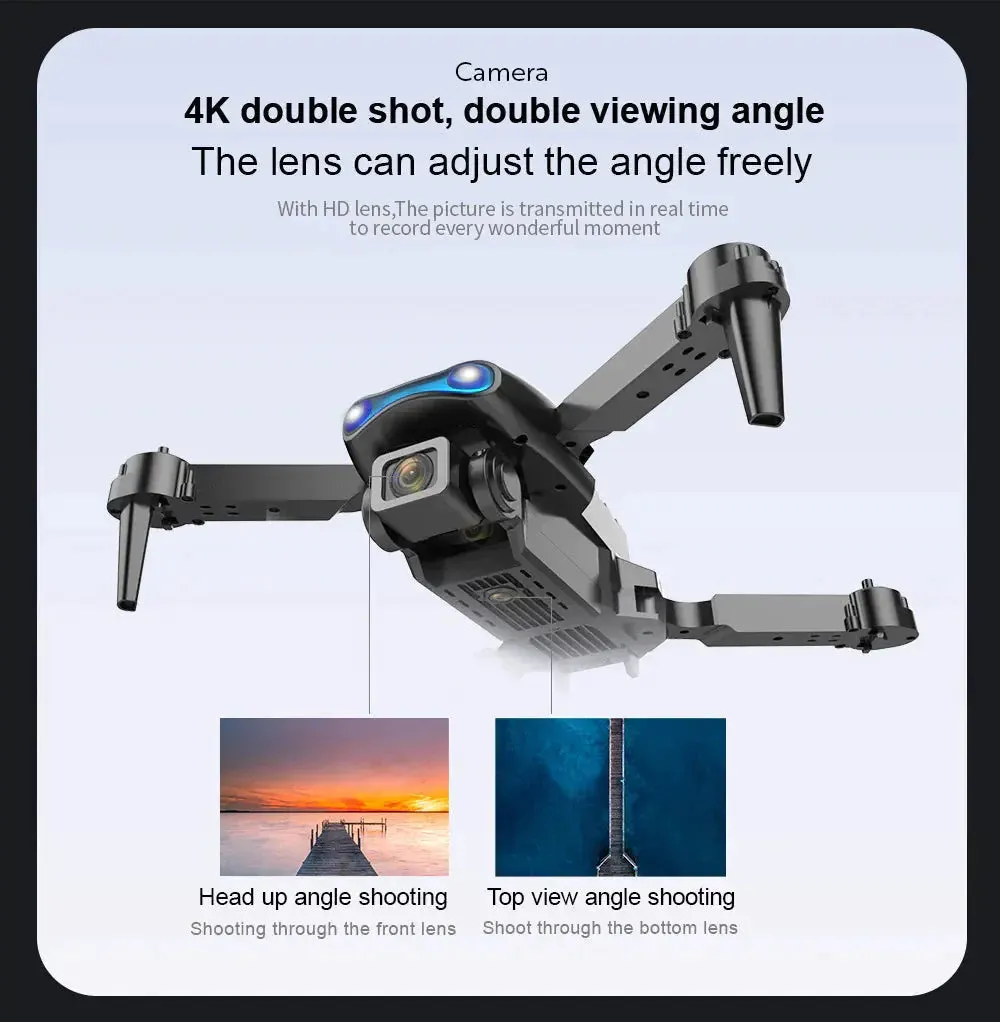 Drone X Pro with HD Dual Camera - Quadcopter 5G 4K GPS