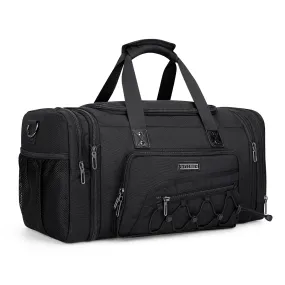 Duffel Bag Nylon Large Gym Weekender Bag With Shoe Compartment