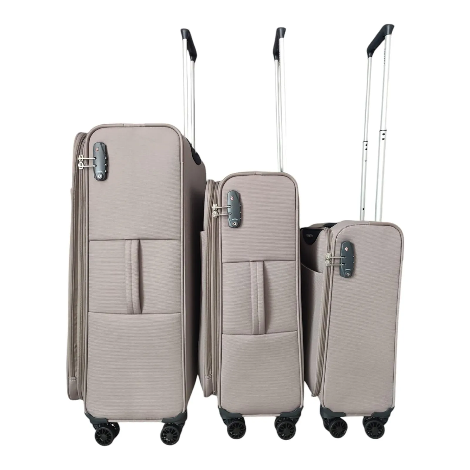 Eagle Lightweight Two-Tone Expandable Suitcase - 28 Inch Large