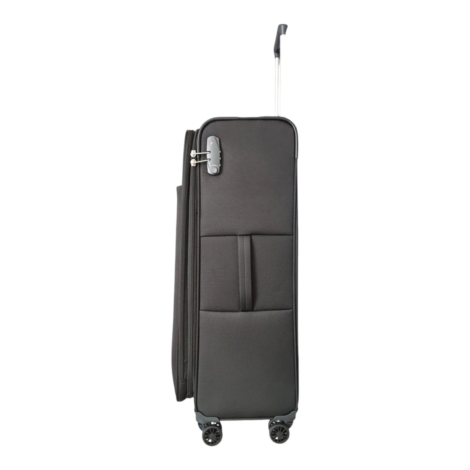 Eagle Lightweight Two-Tone Expandable Suitcase - 28 Inch Large