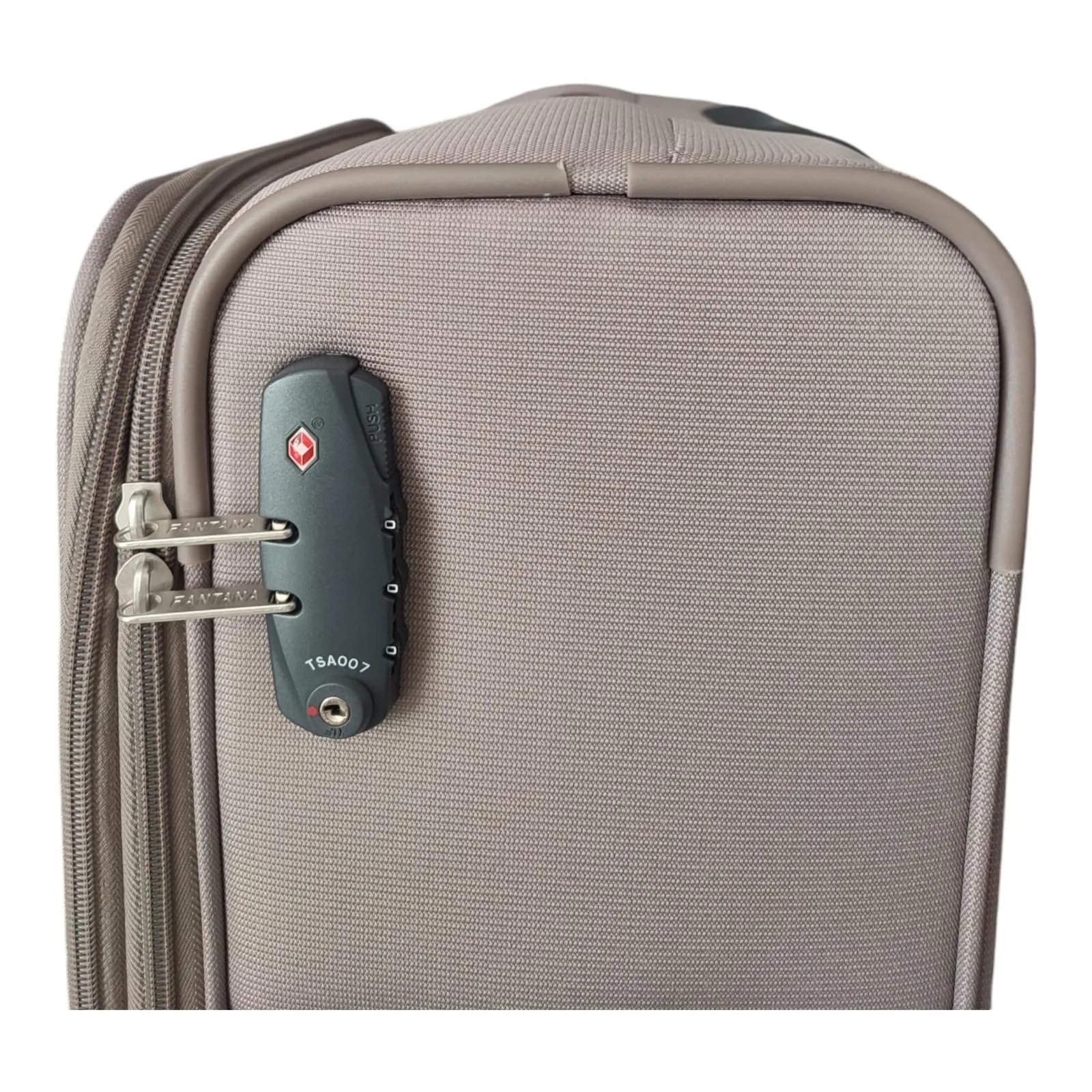 Eagle Lightweight Two-Tone Expandable Suitcase - 28 Inch Large