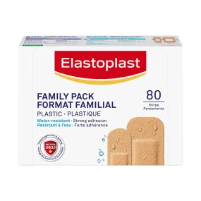 Elastoplast Water Resistant Plastic Strips 80