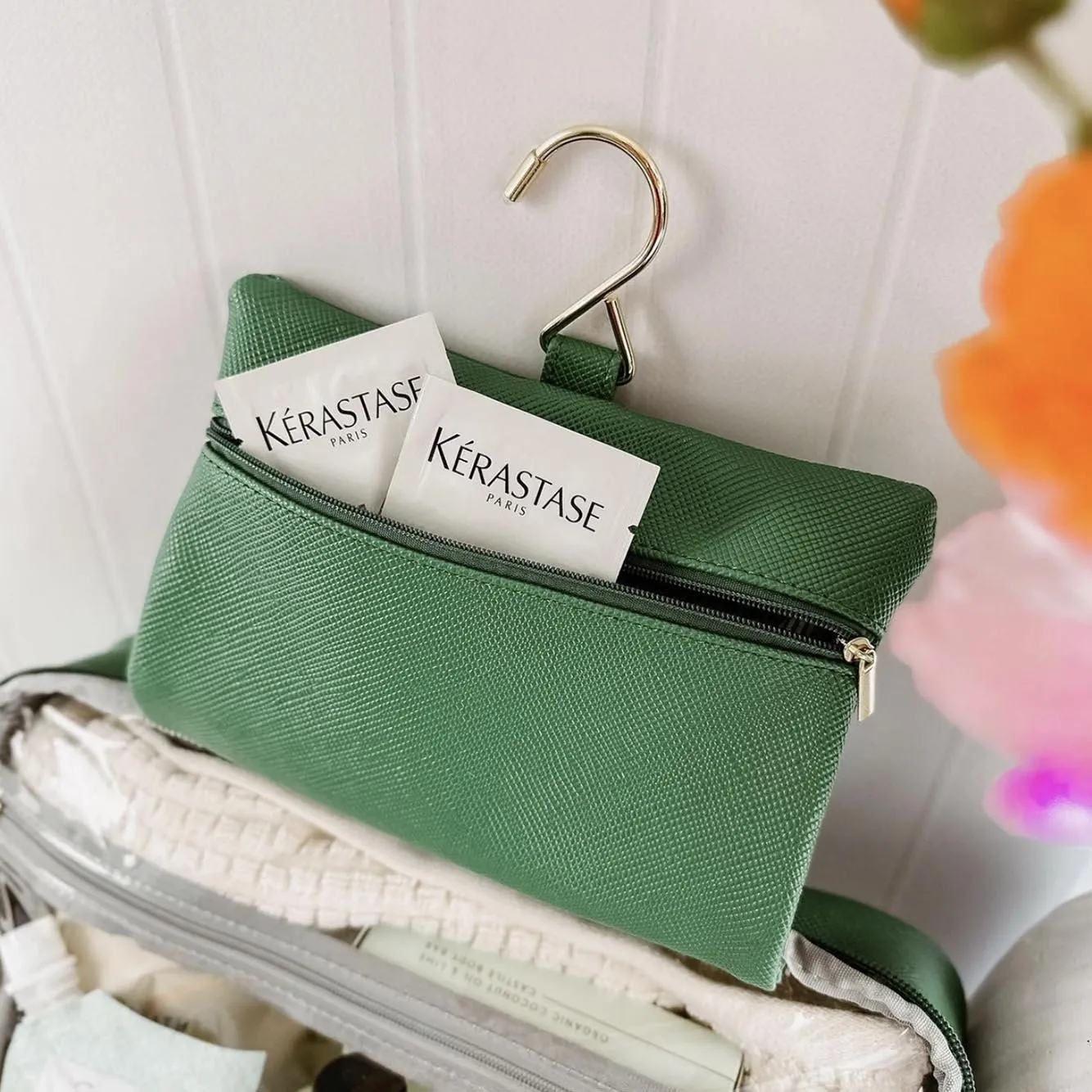 Emma Cosmetic Case | Green