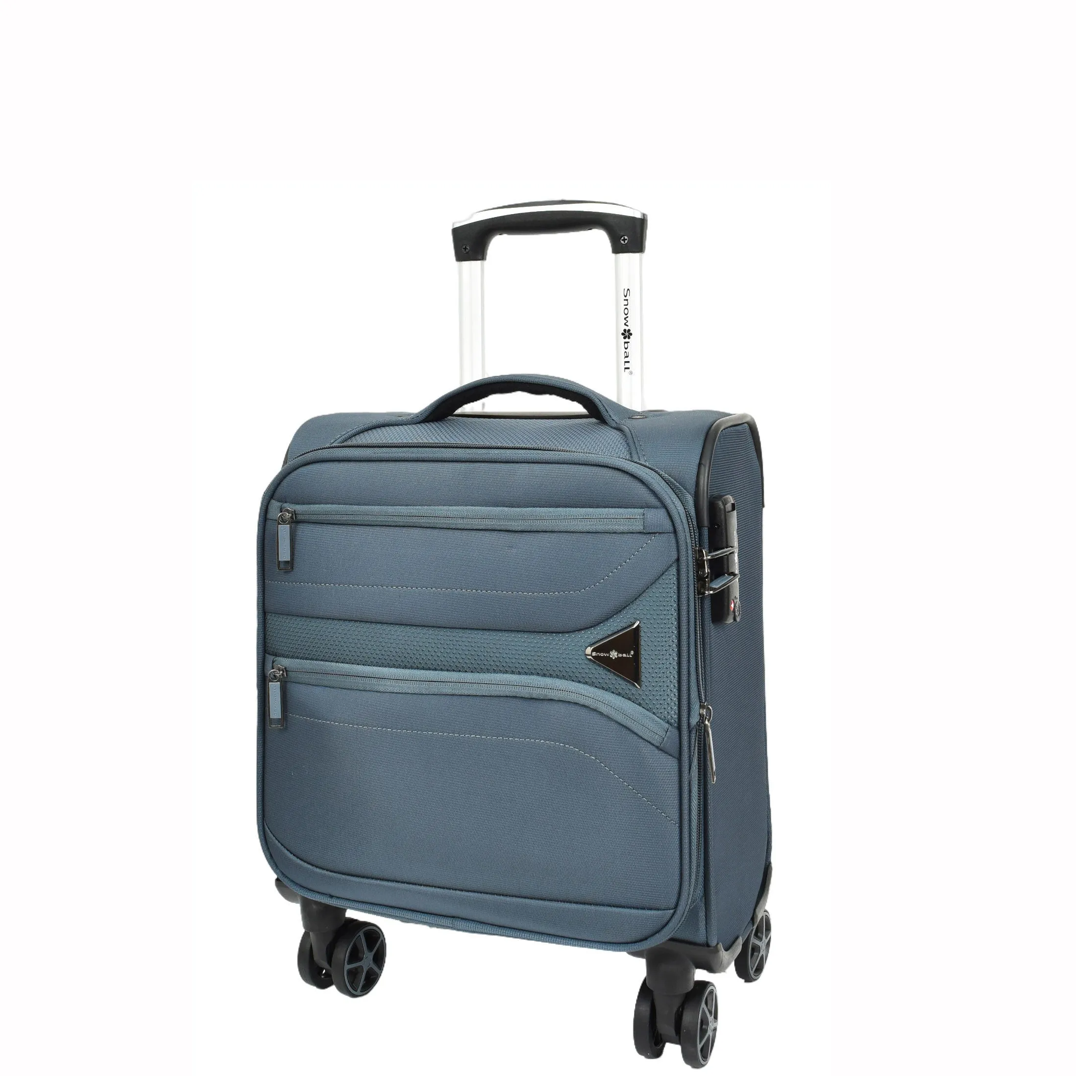 Expandable 8 Wheel Soft Luggage Japan Grey