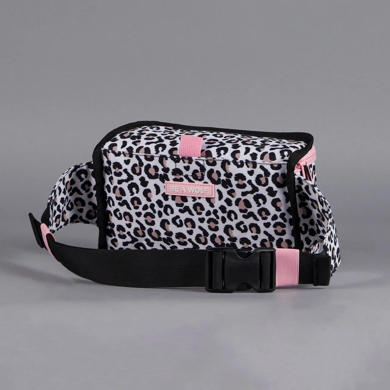 Fanny Pack Leopard Pink Zip