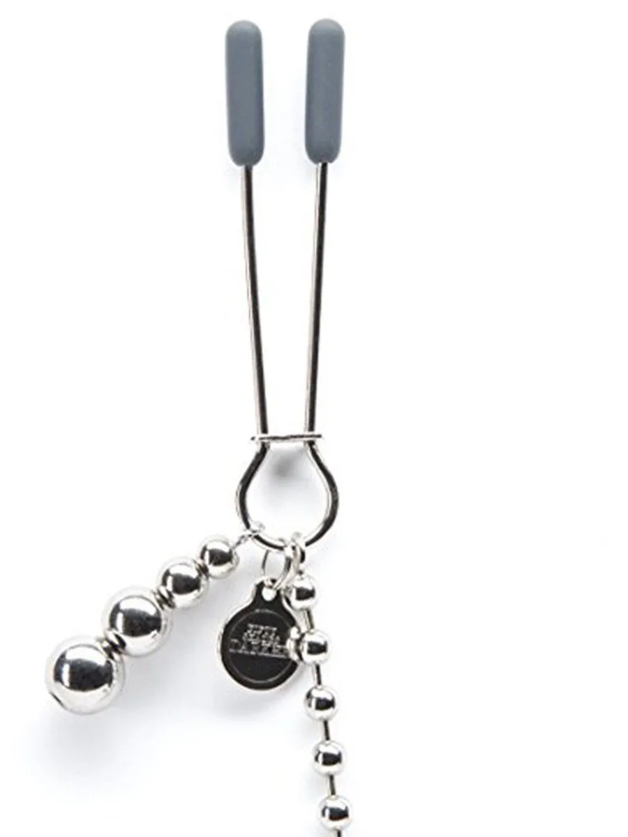 Fifty Shades Darker At My Mercy beaded Nipple Clamps