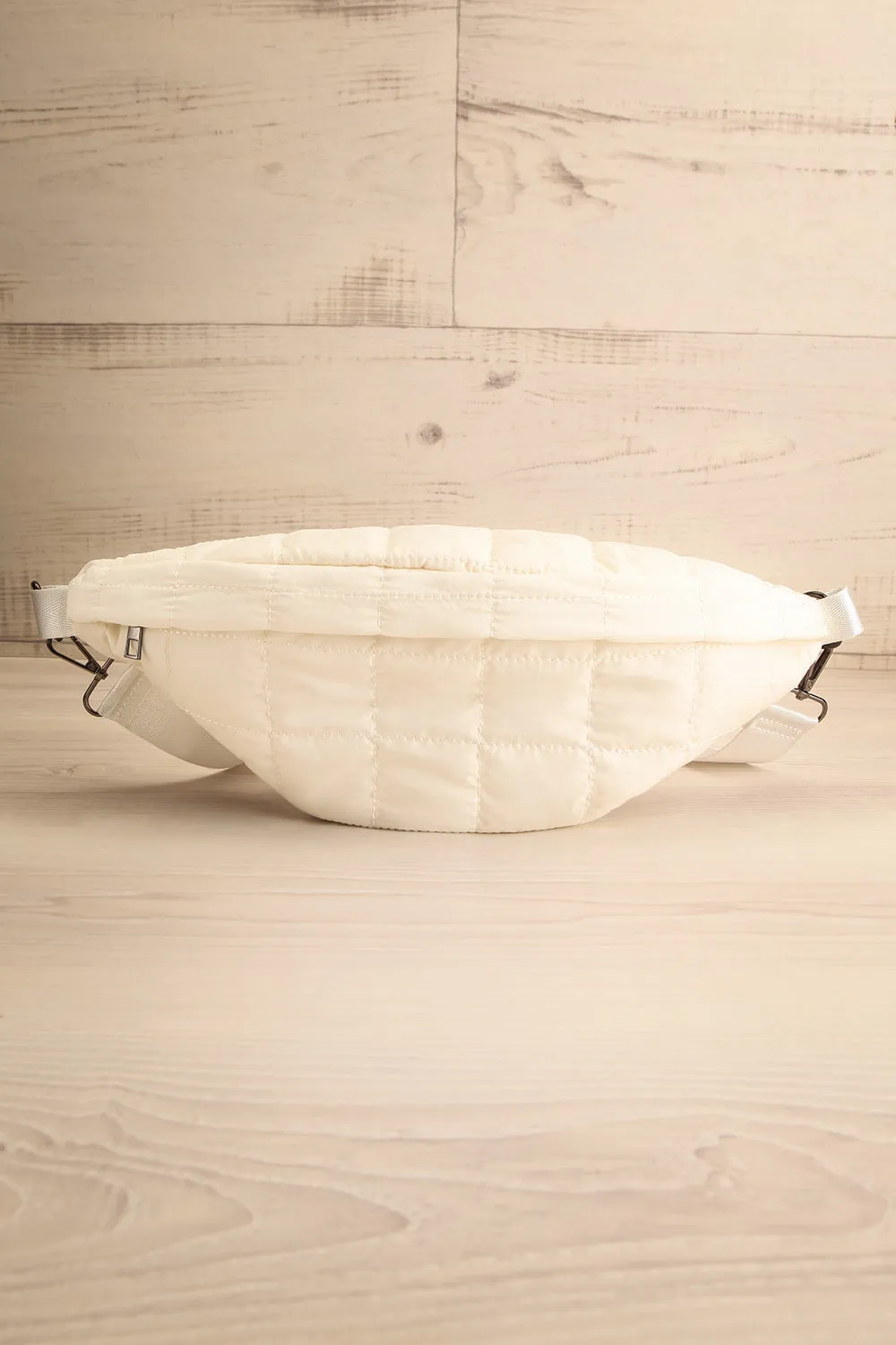 Filippa Ivory | Quilted Fanny Pack