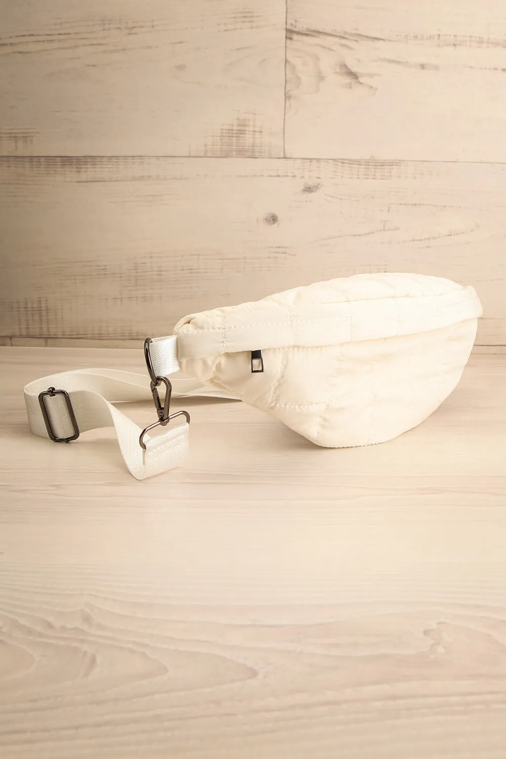 Filippa Ivory | Quilted Fanny Pack