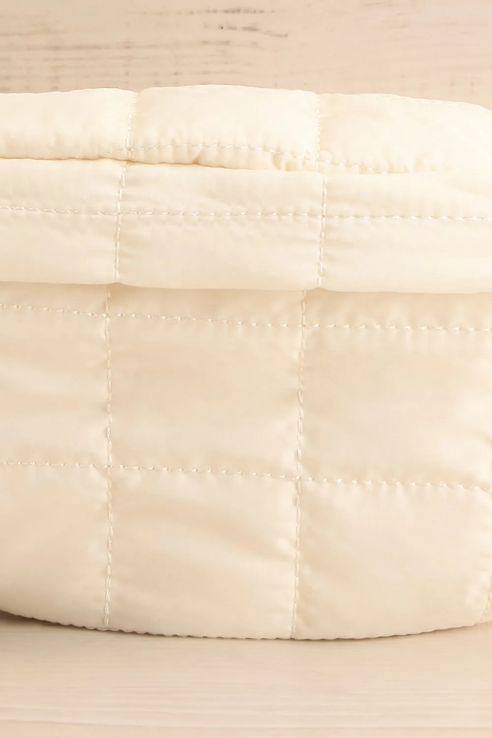 Filippa Ivory | Quilted Fanny Pack