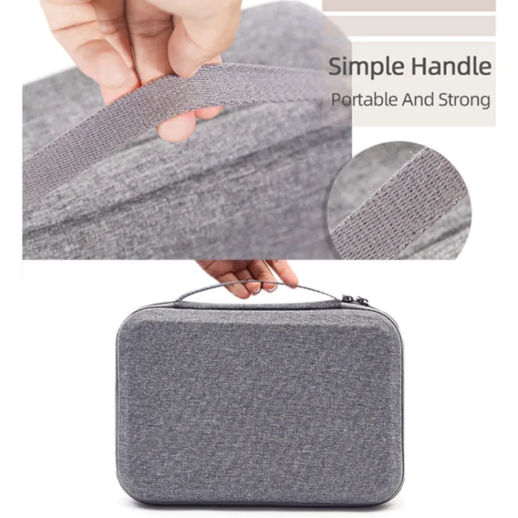 For DJI Mini SE Shockproof Carrying Hard Case Storage Bag, Size: 21.5 x 29.5 x 10cm(Grey   Black Liner)