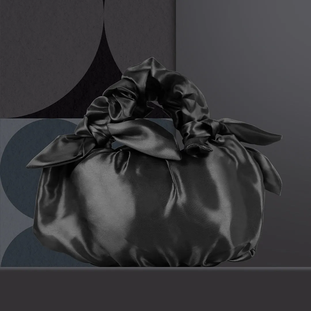 [FREE GIFT] Limited Edition Pleated Crescent Satin Bag