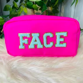 Fuchsia FACE Pouch