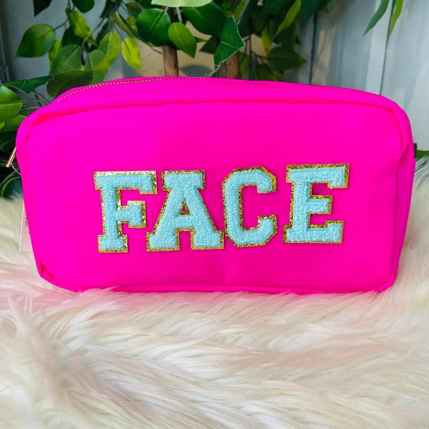 Fuchsia FACE Pouch