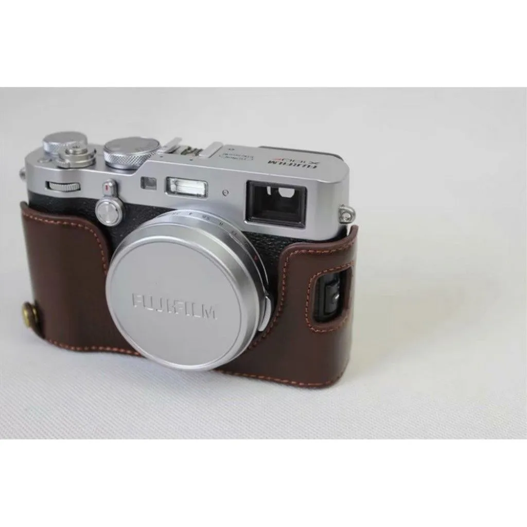 Fuji X100 / X100F / X100S genuine leather case - Coffee