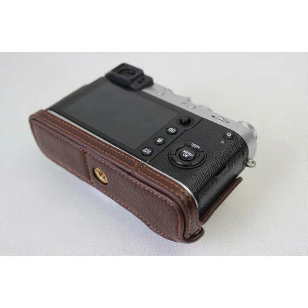 Fuji X100 / X100F / X100S genuine leather case - Coffee