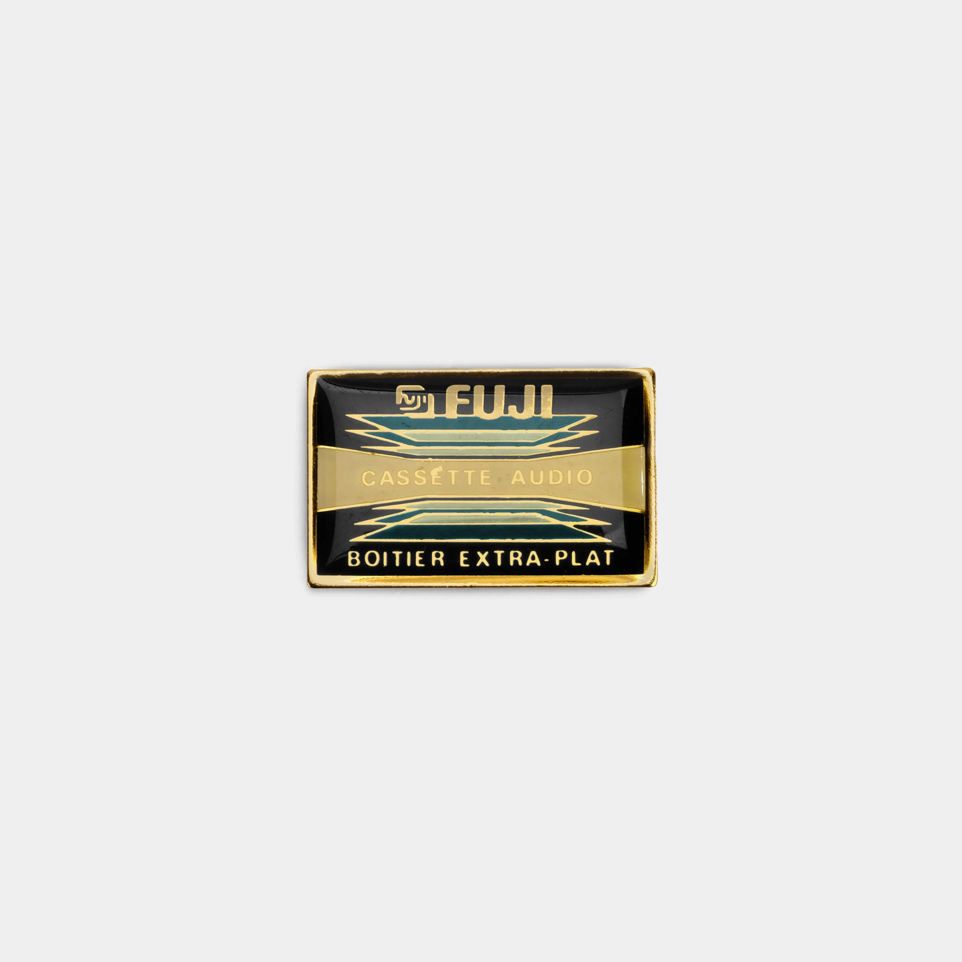 Fujifilm Cassette Audio Boitier Extra-Plat Vintage Enamel Pin