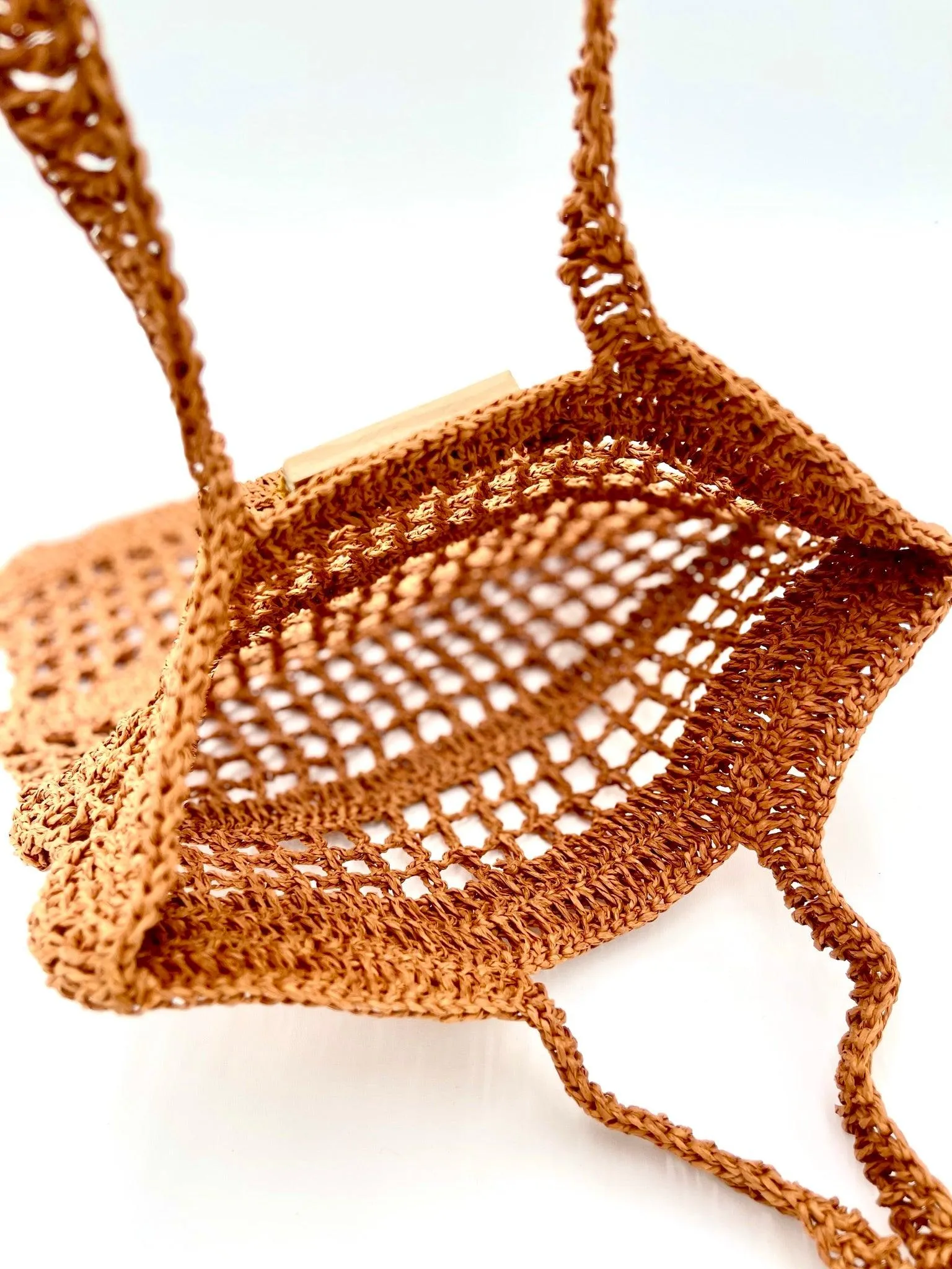 GIA | Handwoven Natural Raffia Tote Hand Bag