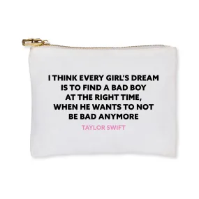 Girl's Dream Taylor Swift Zipper Pouch