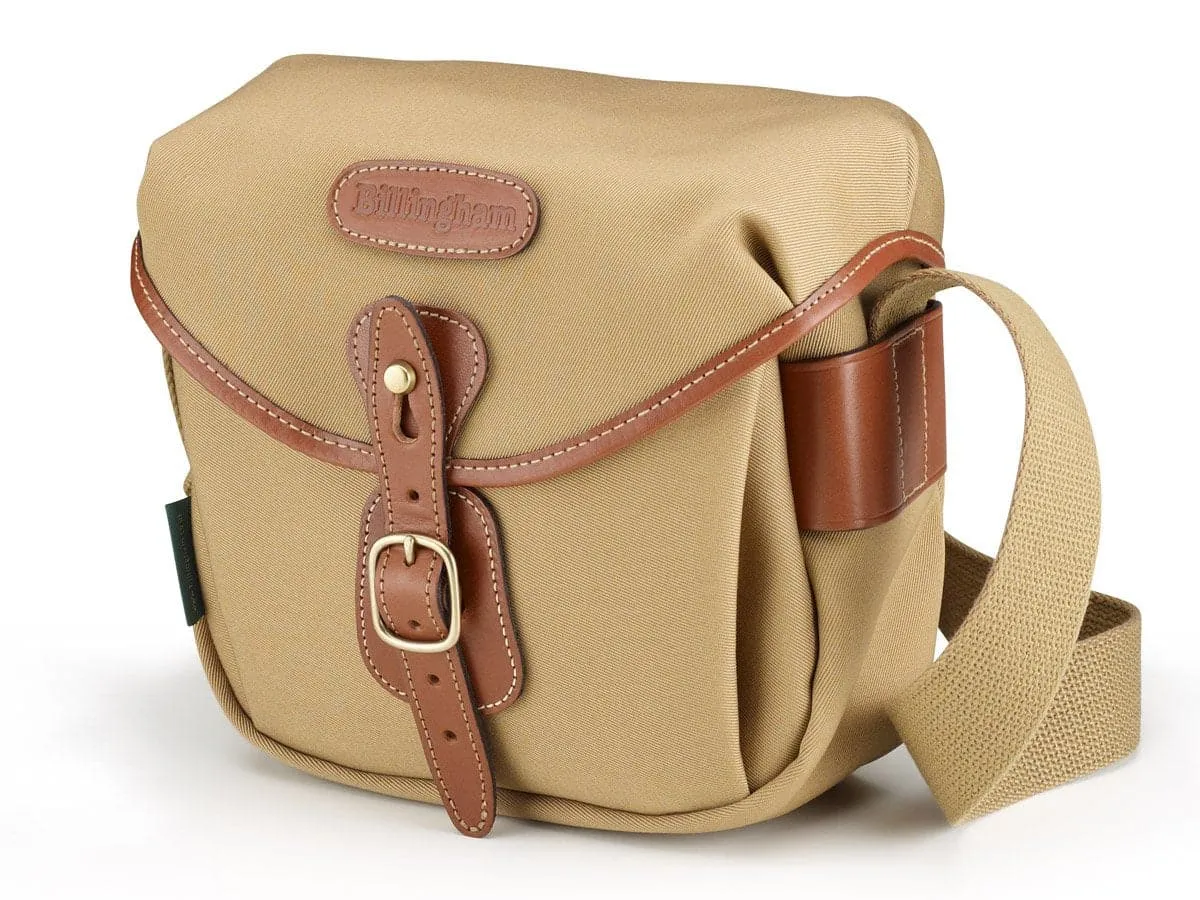 Hadley Digital Camera Bag - Khaki Canvas / Tan Leather