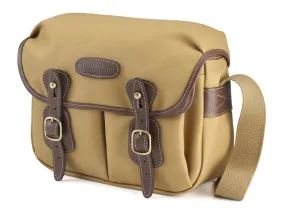 Hadley Small Camera Bag - Khaki FibreNyte / Chocolate leather