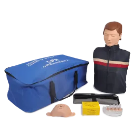 Half Body Adult CPR Training Manikin Professional Nursing Training Mannequin Teaching Model  First Aid Training Dummy