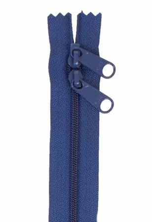 Handbag Zipper double slide 30in Union Blue