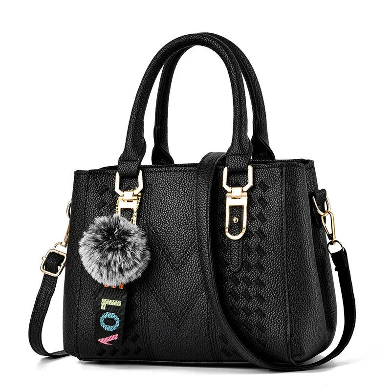 Handheld women's bag new style fashionable embroidery thread large capacity women's bag shoulder bag