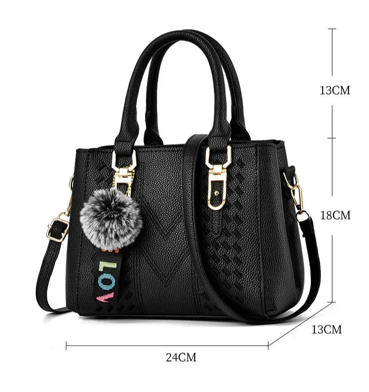 Handheld women's bag new style fashionable embroidery thread large capacity women's bag shoulder bag