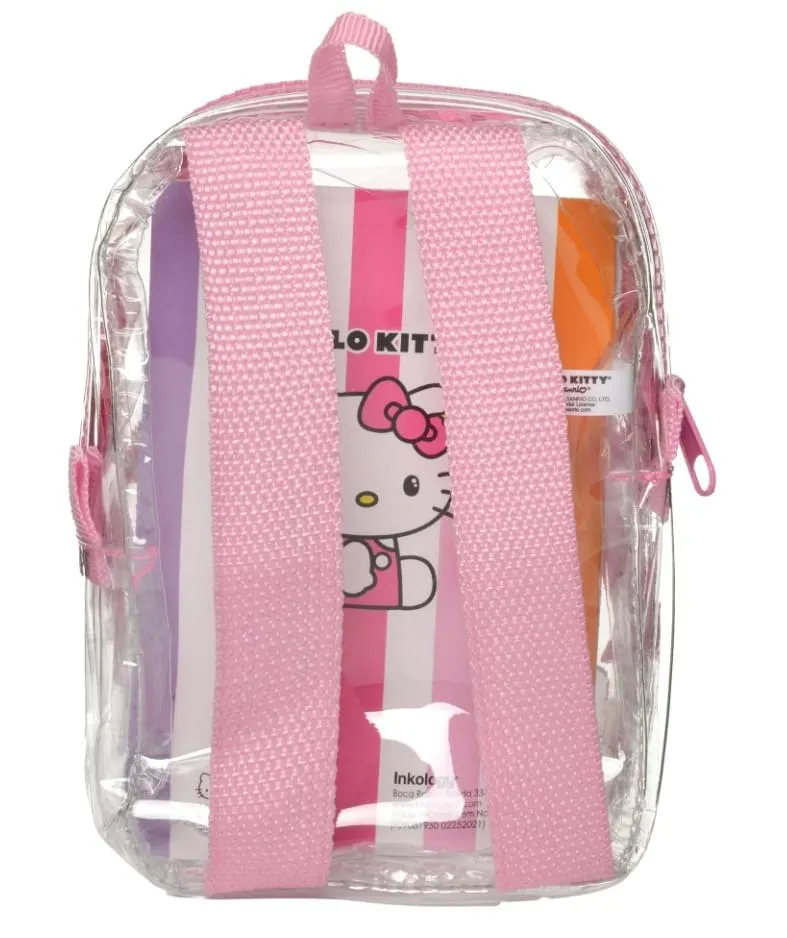 Hello Kitty Clear Mini Activity Backpack | 100  Creative Activities