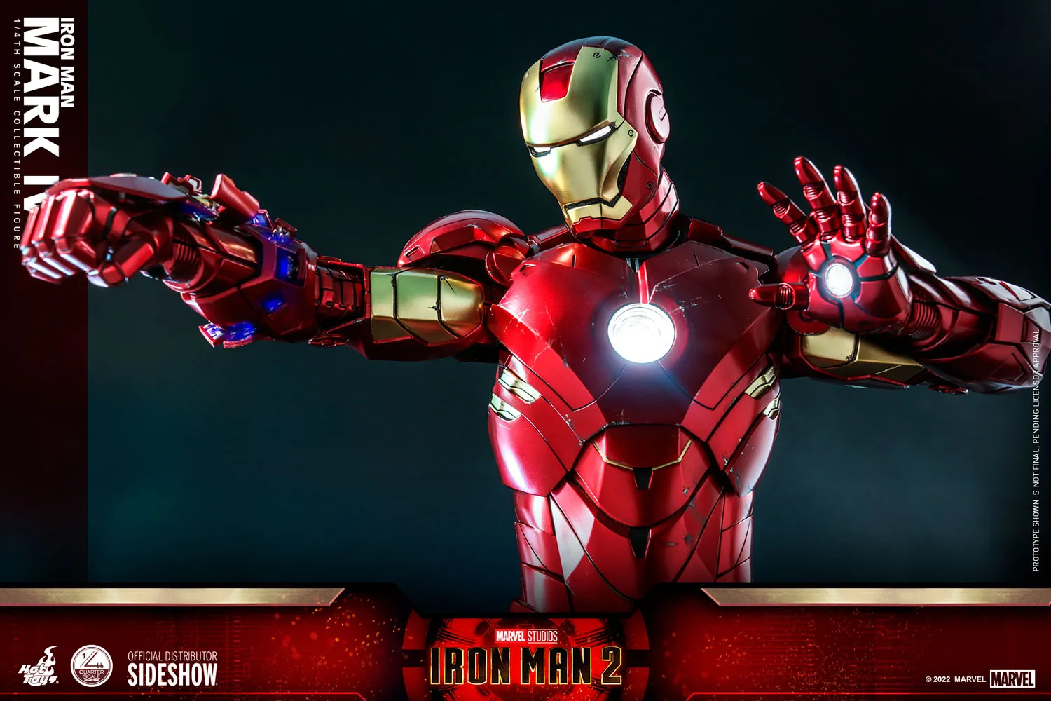 Hot Toys Iron Man Mark IV Quarter Scale Figure