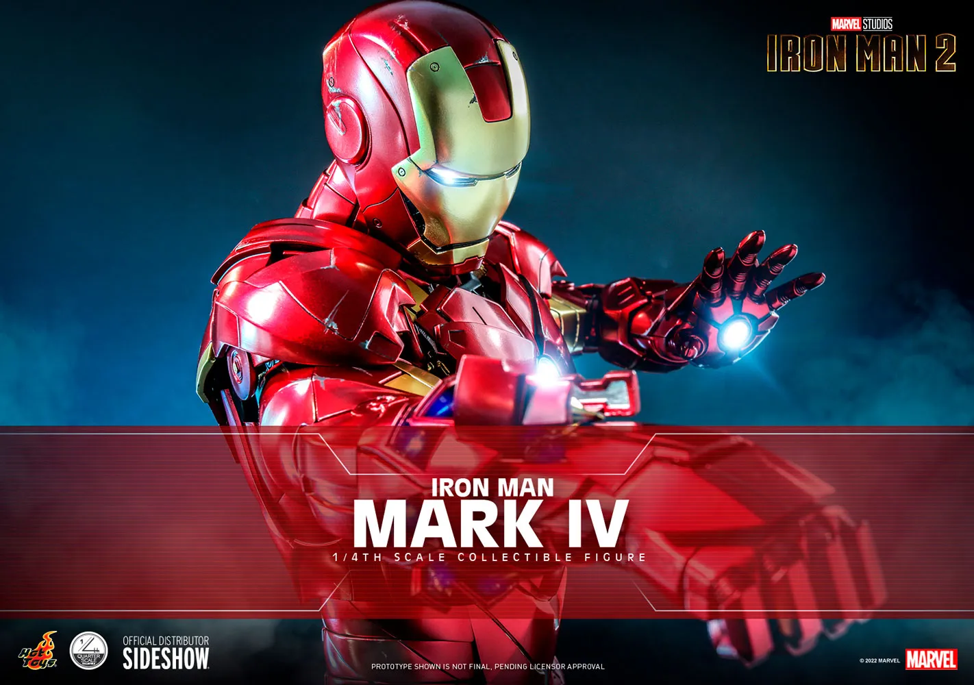 Hot Toys Iron Man Mark IV Quarter Scale Figure