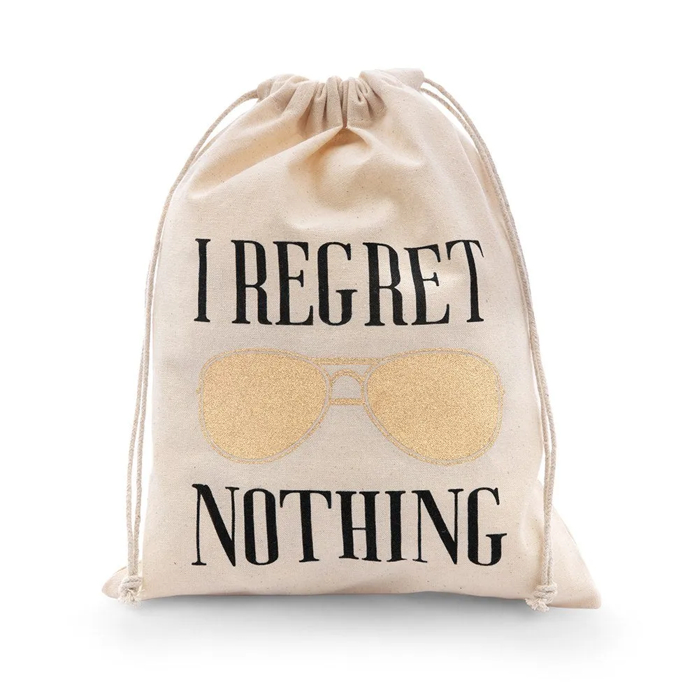 I Regret Nothing Party Wedding Favor Bag (Pack of 10)