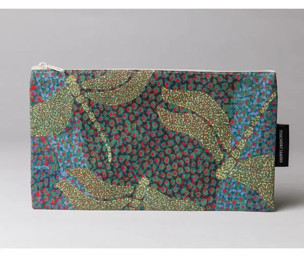 Indigenous Artists Cotton Zip Bag