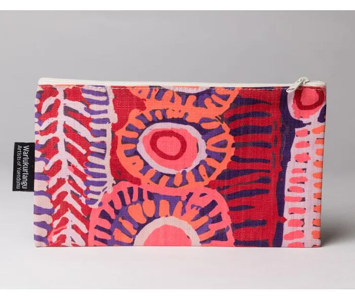 Indigenous Artists Cotton Zip Bag