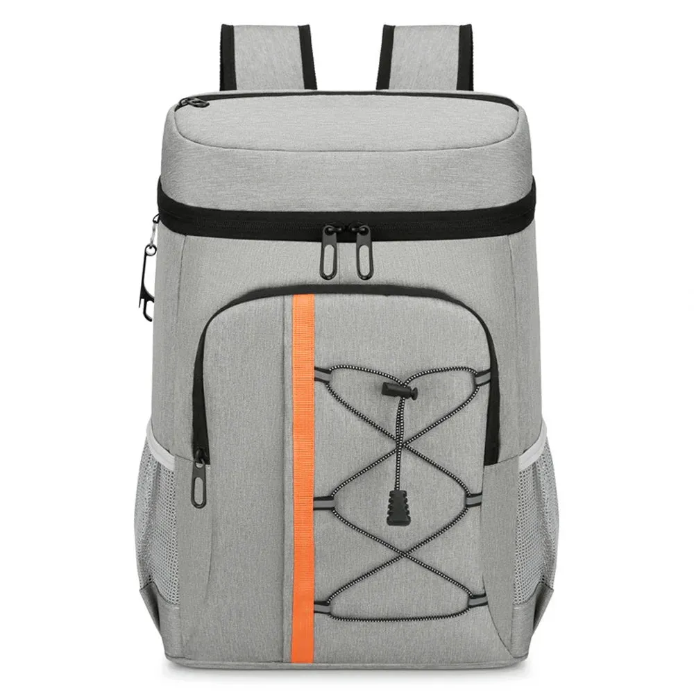 Insulated Cooler Backpack Aluminum Foil Thermal Backpack Picnic Cooler Bag for Outdoor Picnic Bags Camping Supplies