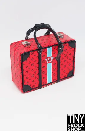 Integrity A Fashionable Legacy Violaine Perrin Red Luxury Suitcase