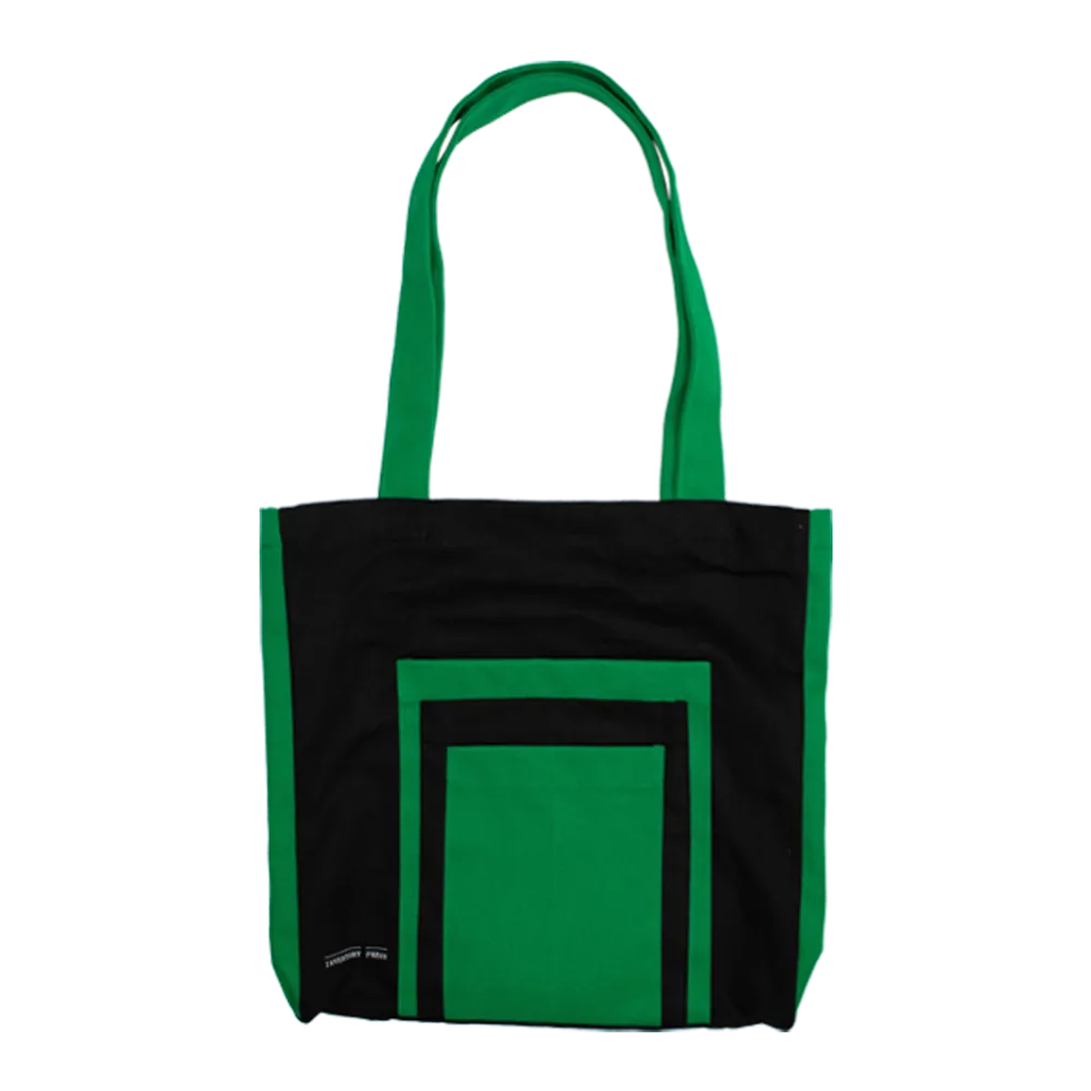 Inventory Press Bag | Green and Black