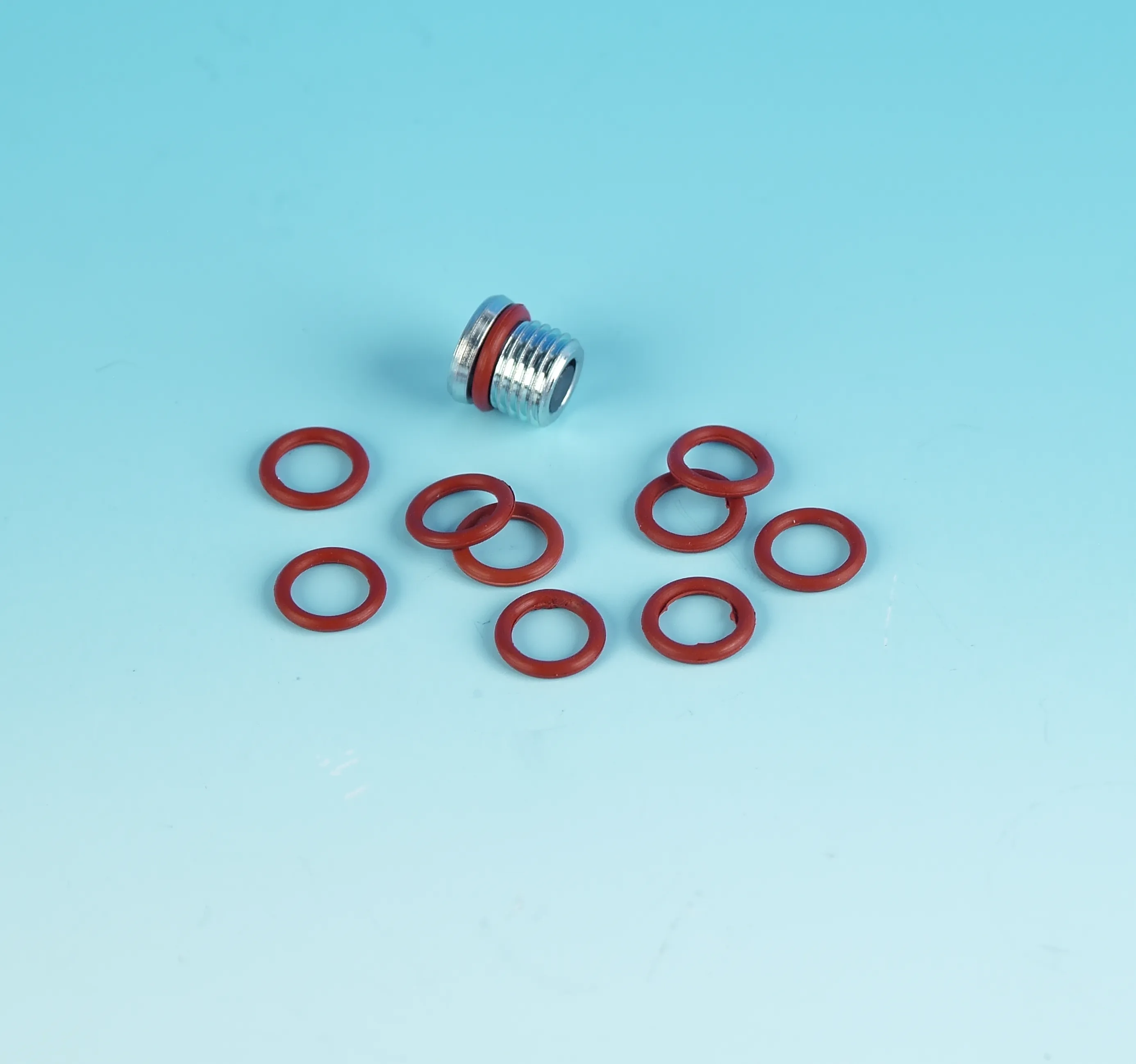 JGI-11324 - O-ring, Drain Plug, Viton, Red