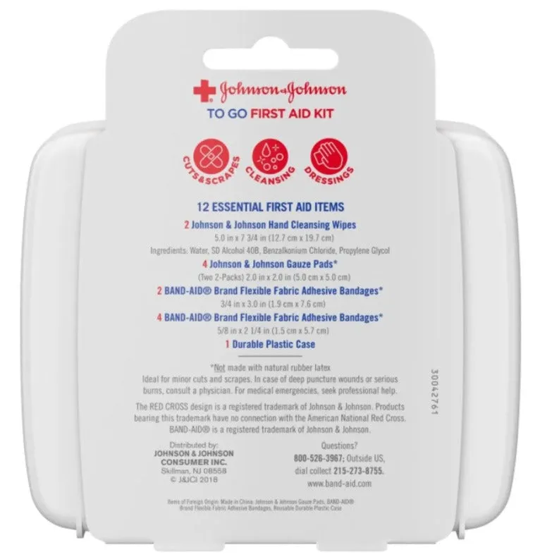 Johnson & Johnson Mini First Aid Kit