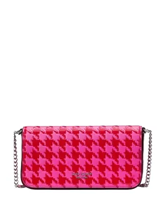 Kate Spade New York Devin Houndstooth Flap Chain Wallet