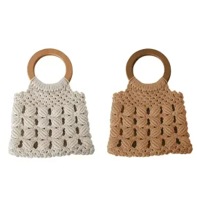 Knitted Square Handbag