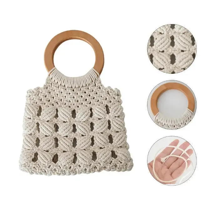 Knitted Square Handbag