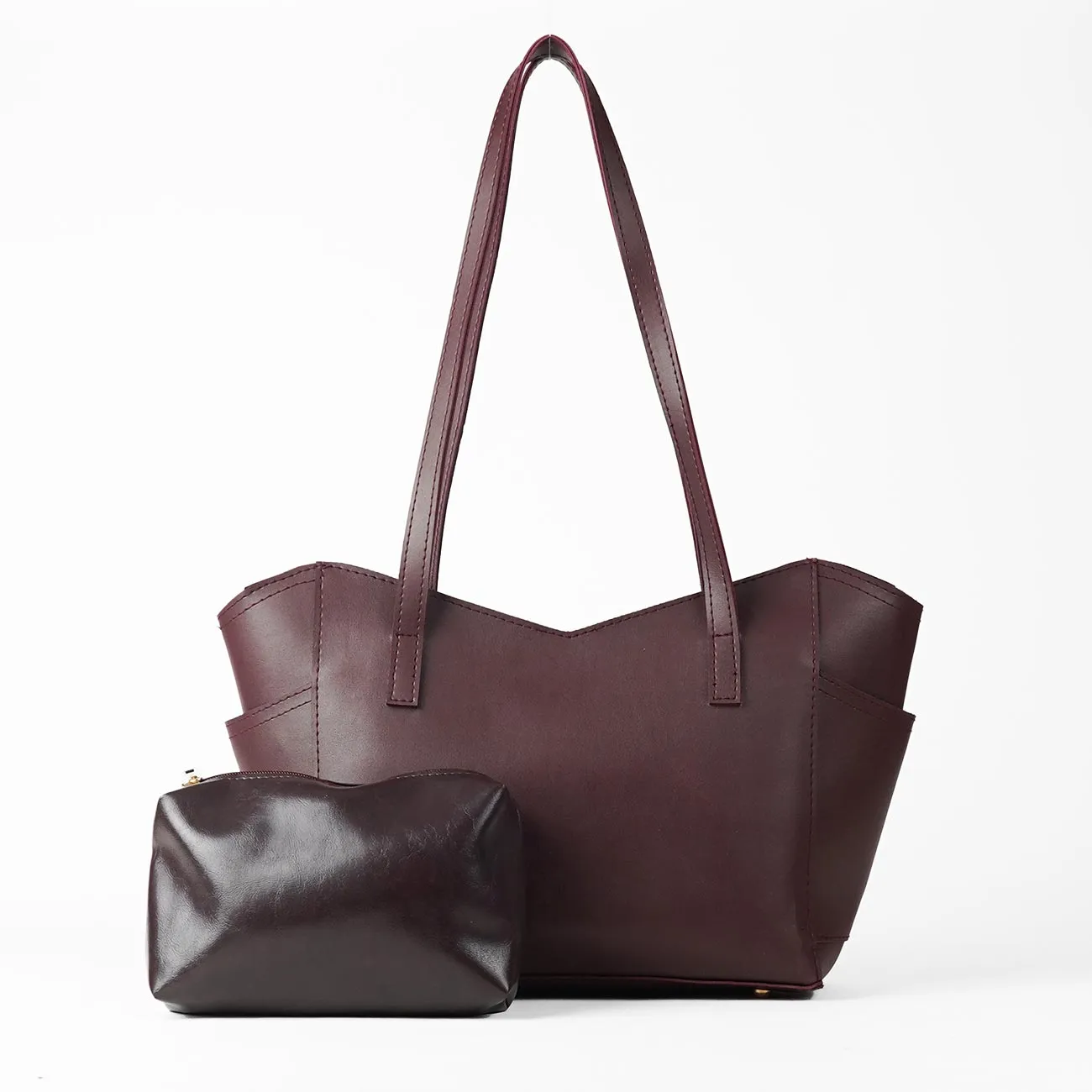 Land set of 2 bag maroon